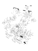 Page A Diagram and Parts List for 256-599-401 1996 Yard Man Edger